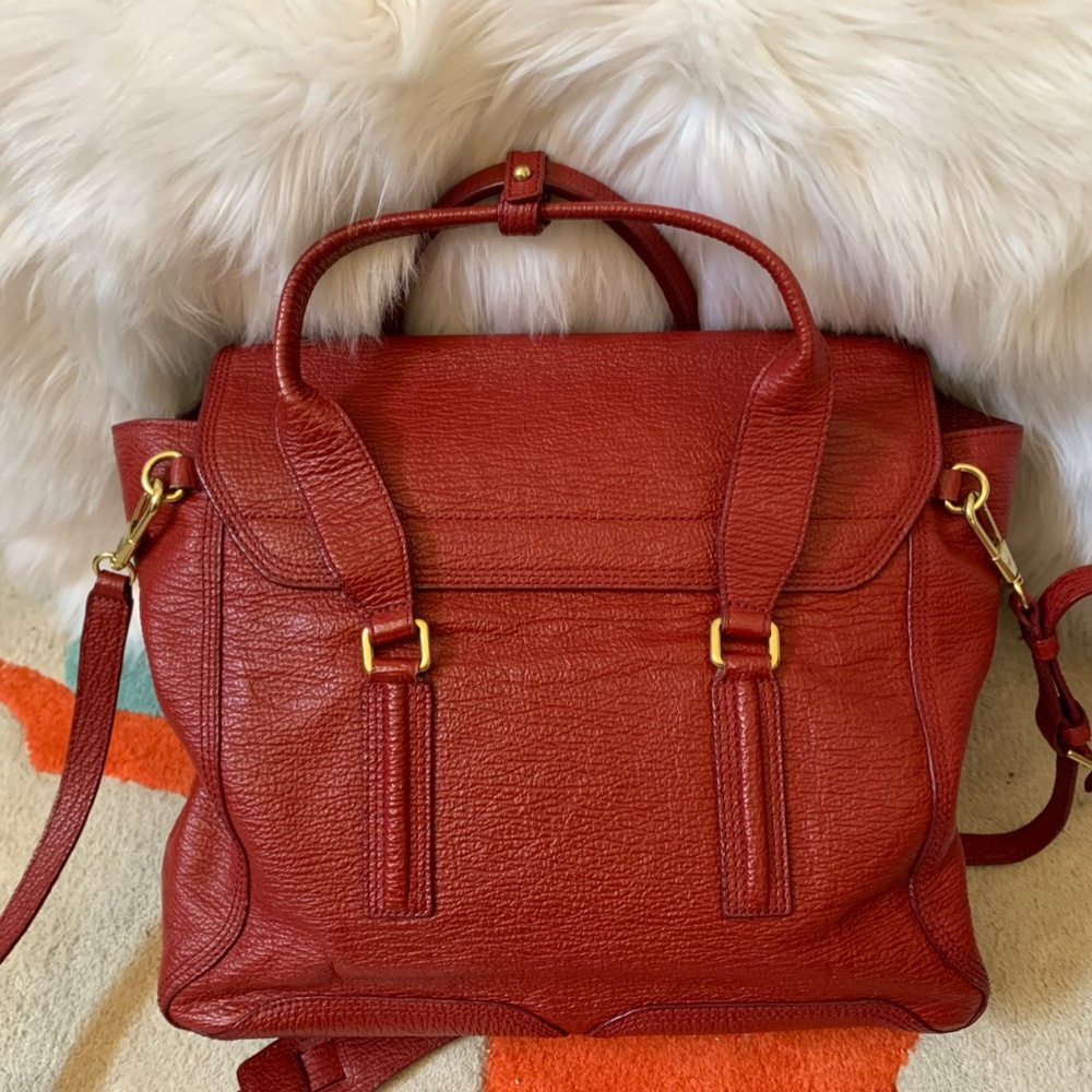 3.1 Phillip Lim Large Pashli- Crimson - Picture 3 of 12